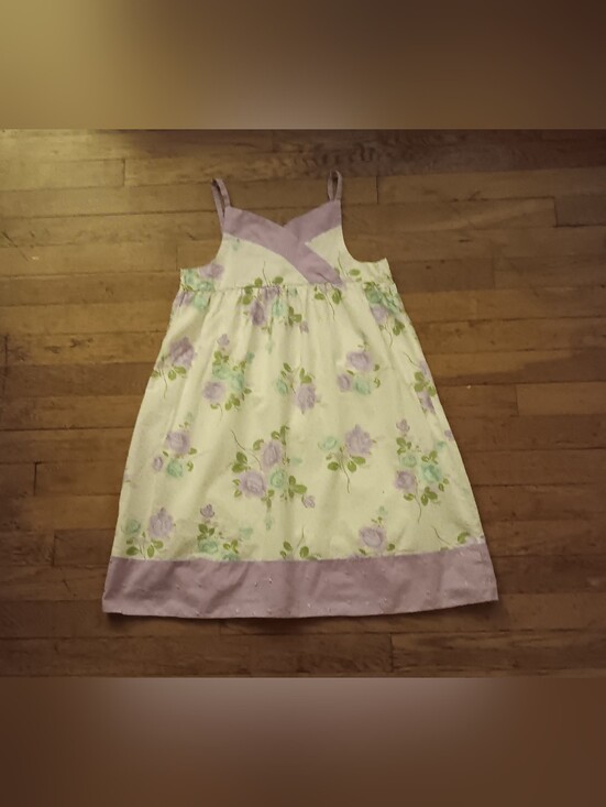 Penelope Mack Other - Girl's Lilac Floral Sleeveless Dress